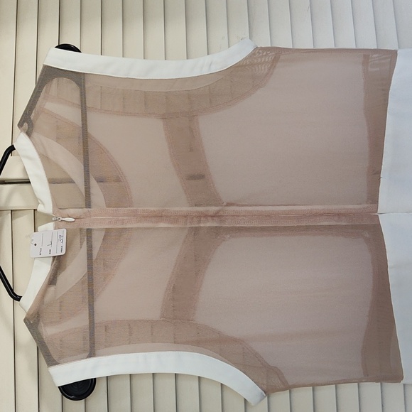 CREAM COLOR TANK DRESS - Picture 5 of 5